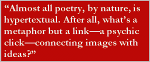 Poetry is Hypertextual