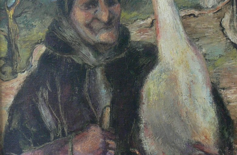 Old Woman with Goose