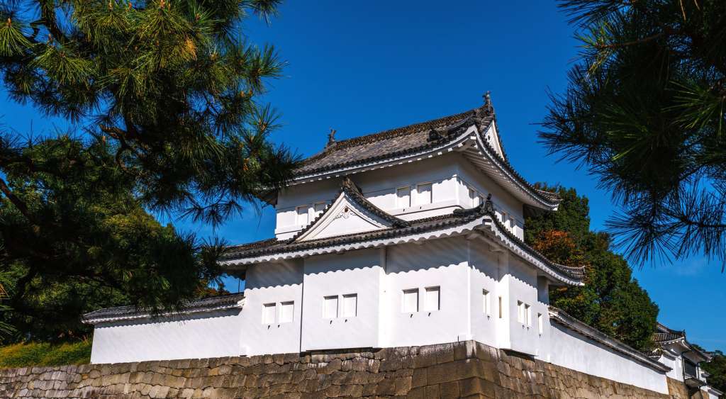 Nijō Castle in Kuruwa, Kyoto, Japan by Gilbert Sopakuwa cc 2.0 via flickr (Cropped)